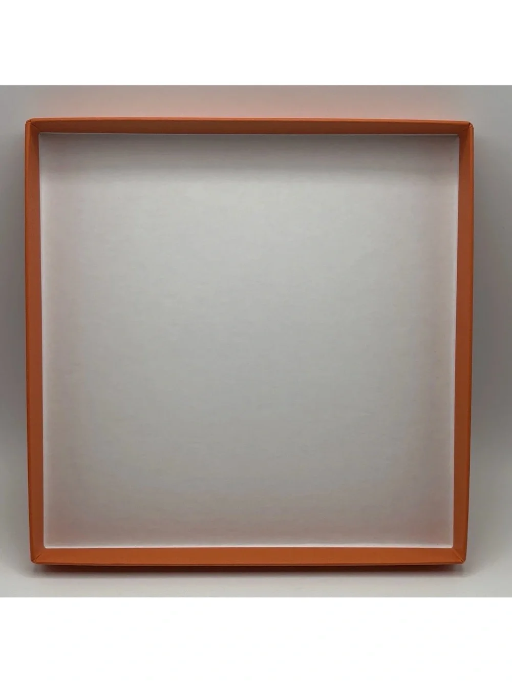Hermes Orange Medium Gift Storage Box (Empty) Logo 8